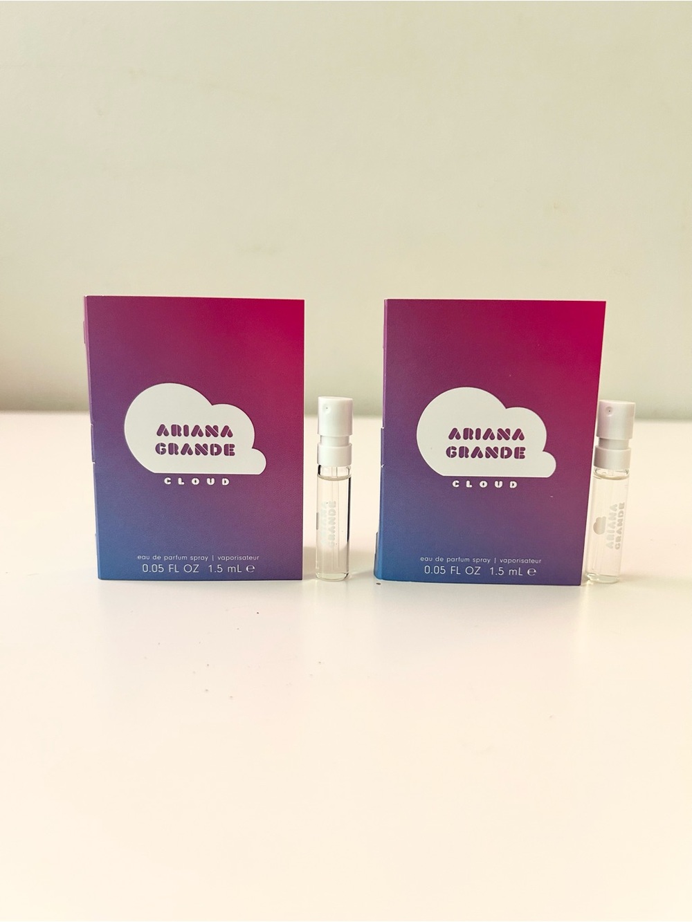 🌸ARIANNA GRANDE Cloud EDP Vial Spray Sample 1.5 mL x 2